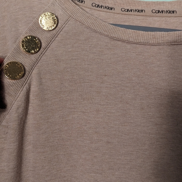 Calvin Klein sweater with faux dress shirt - Picture 5 of 9